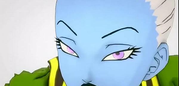  Dragon ball super vados sucking dick